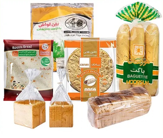 سلفون بسته بندی نان